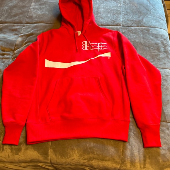 Champions Coca-cola hoodie size m - Picture 3 of 3